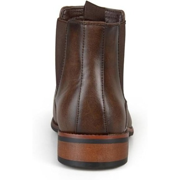 Vance Co. Men\'s Landon Chelsea Boots Brown Size 9.5 NIB